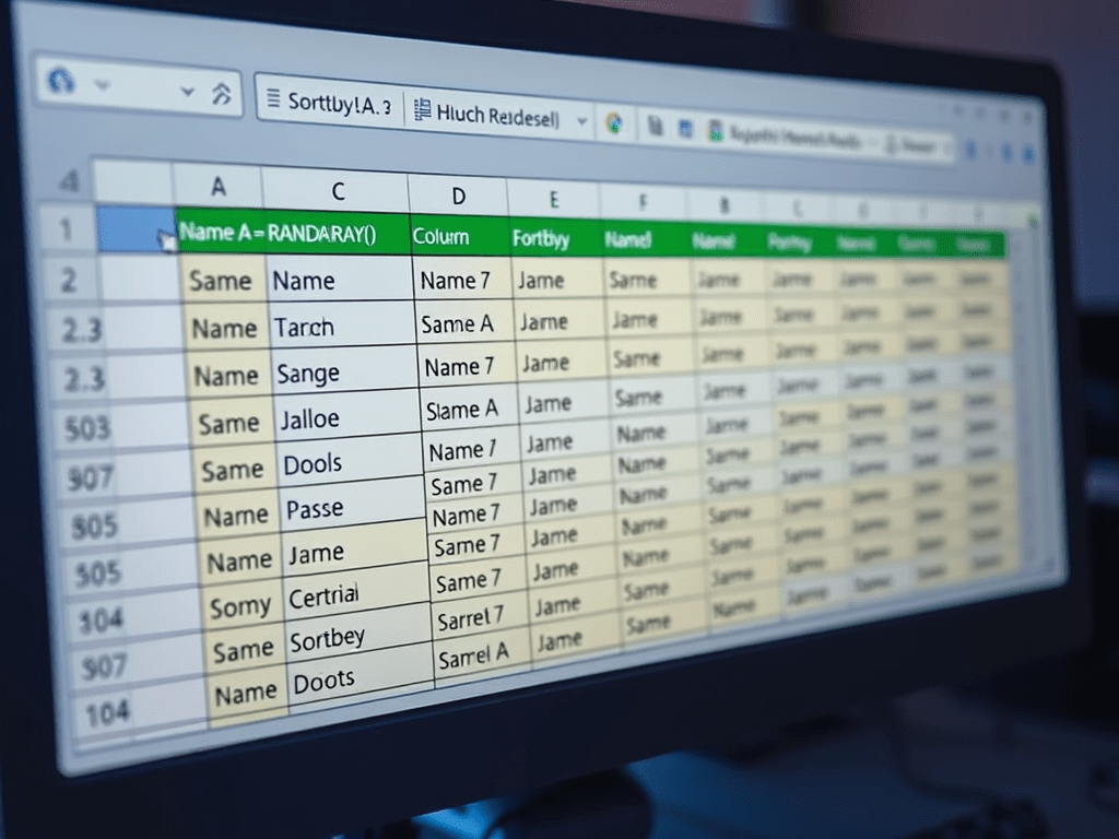 Shuffle Lists in Excel: A Step-by-Step&nbsp;Guide